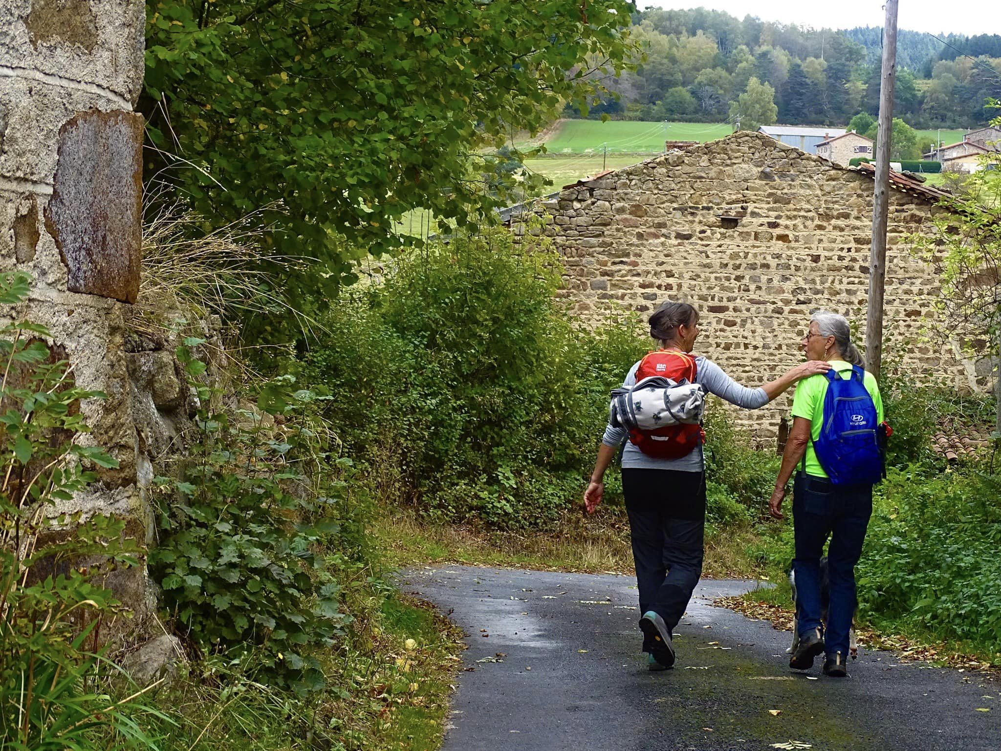 samen wandelen