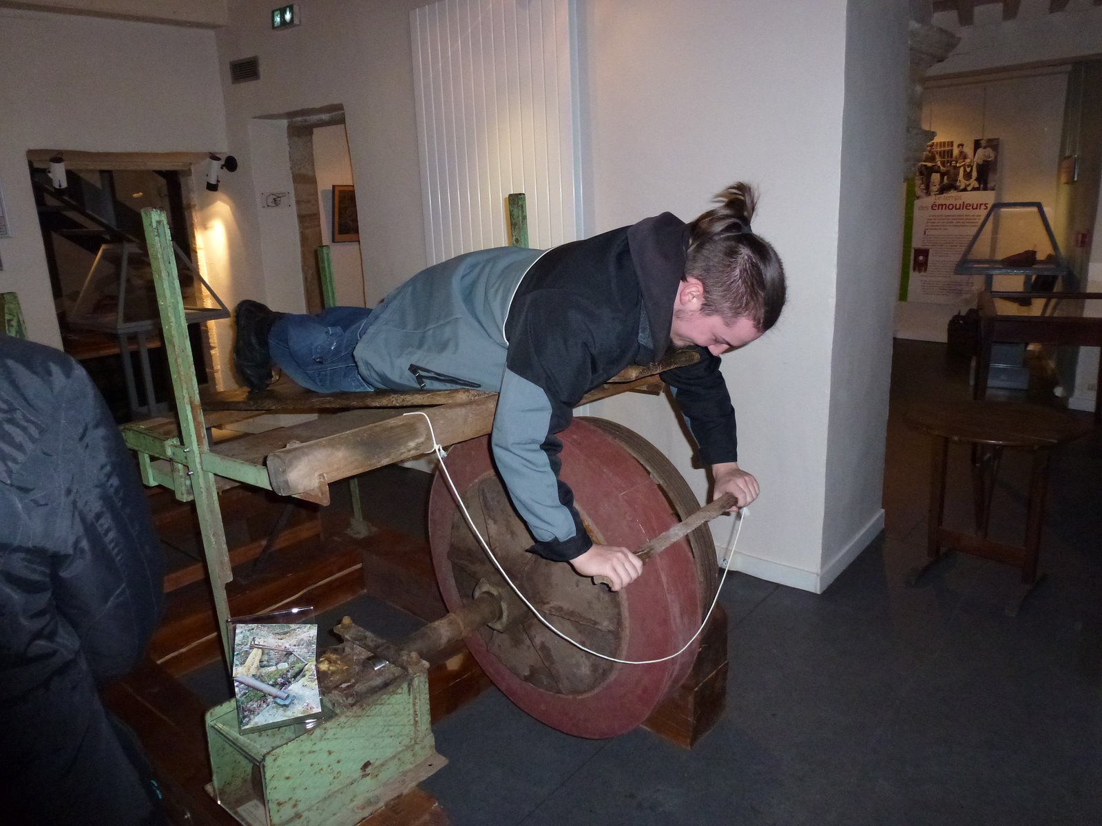 Les couteaux étaient affûté au bord de la riviere musee du couteau Thiers