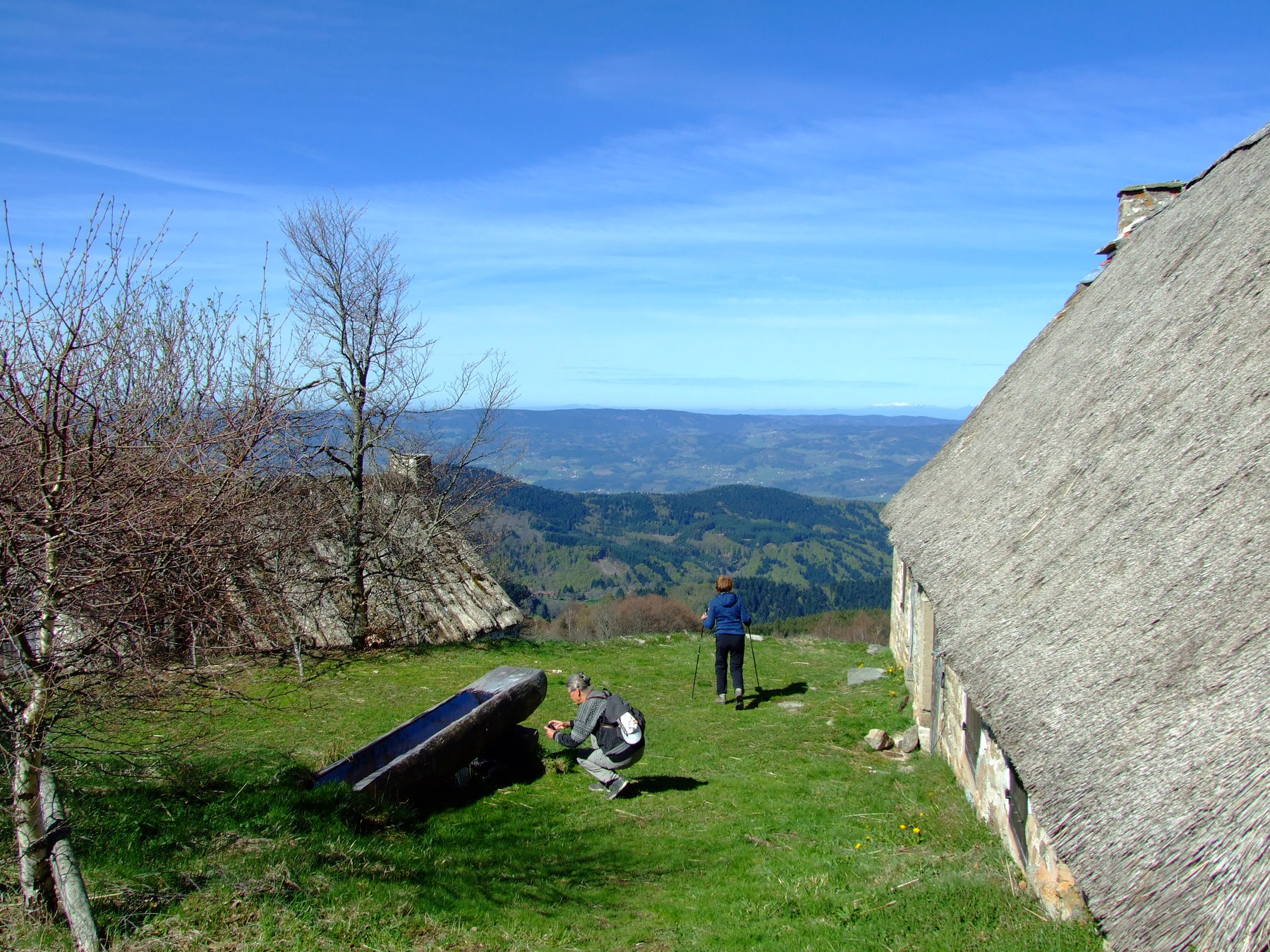 Au Col des Supeyres en mai