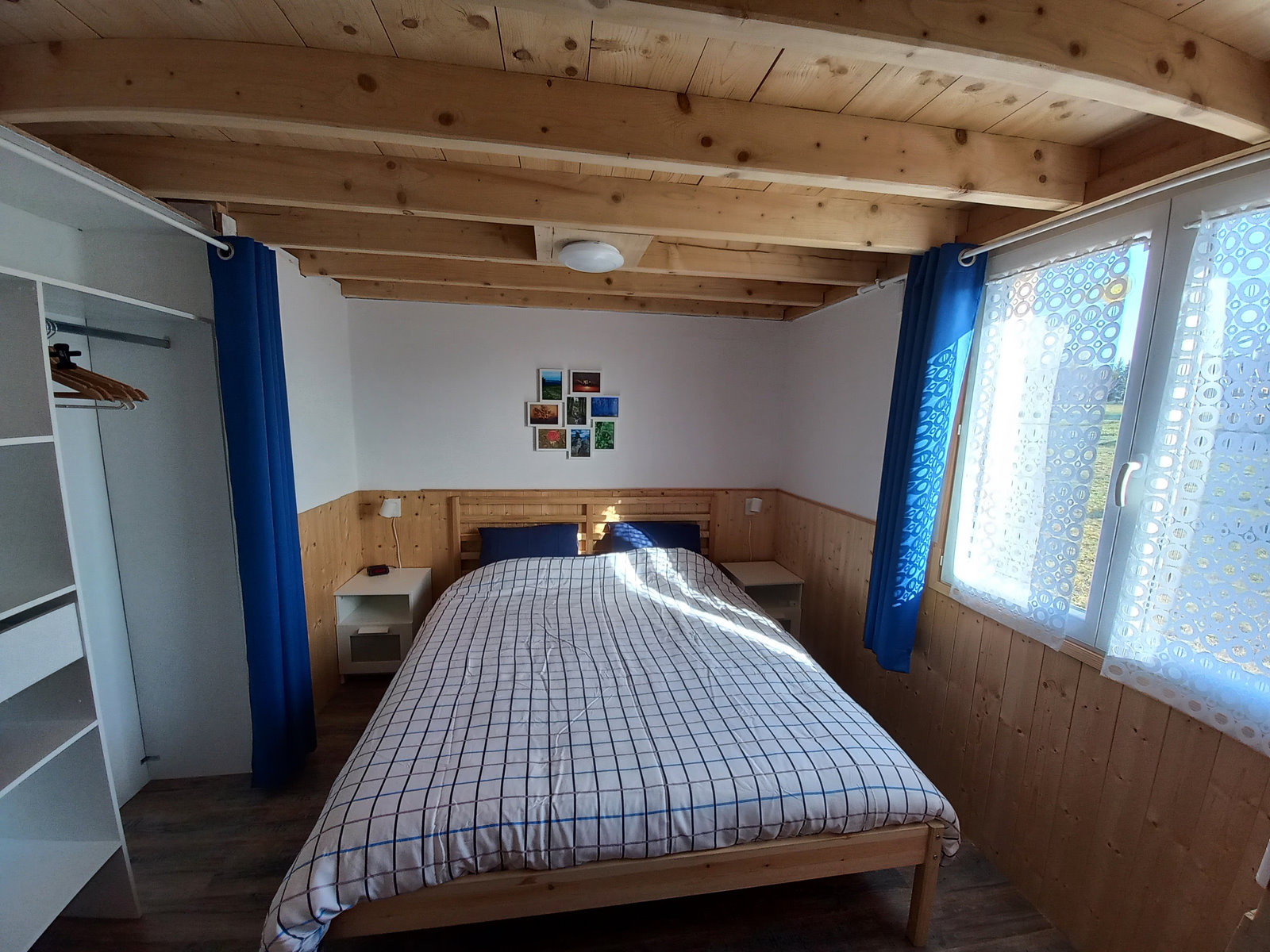 La chambre du chalet Le Papillon