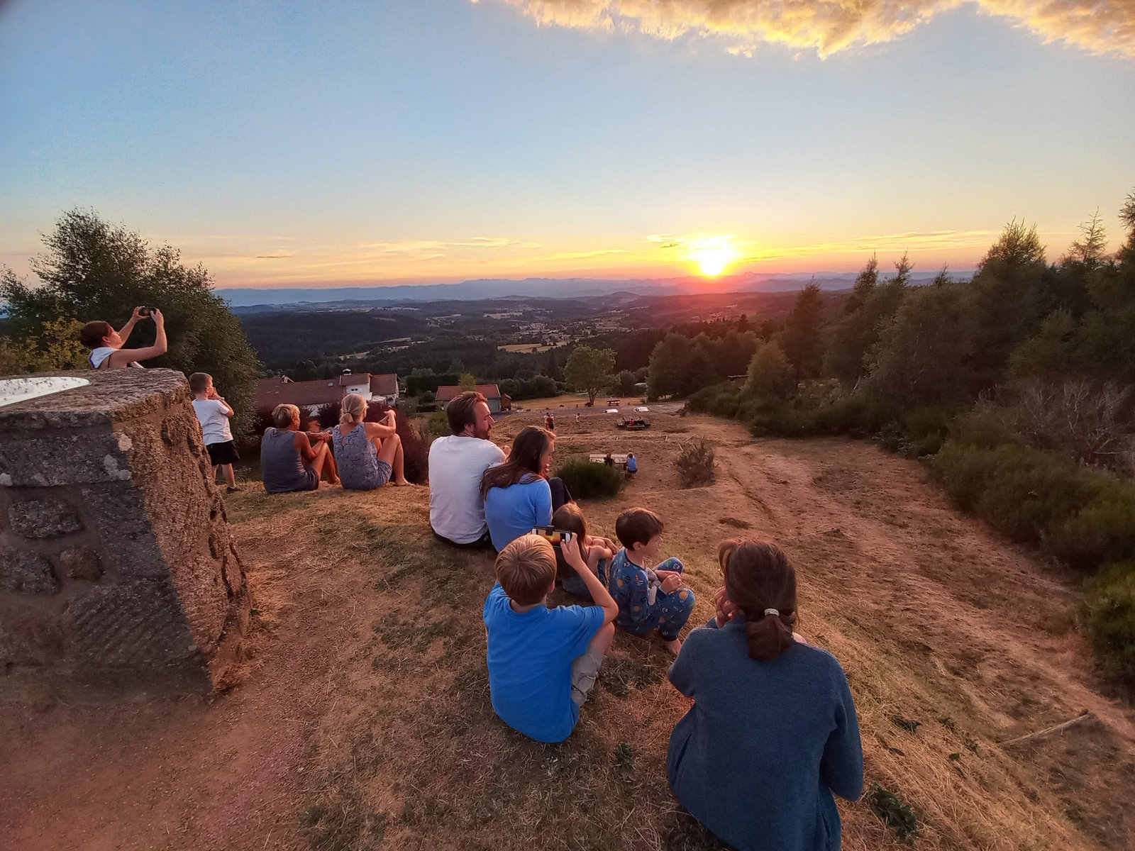 Zonsondergang meemaken op de Belvédère